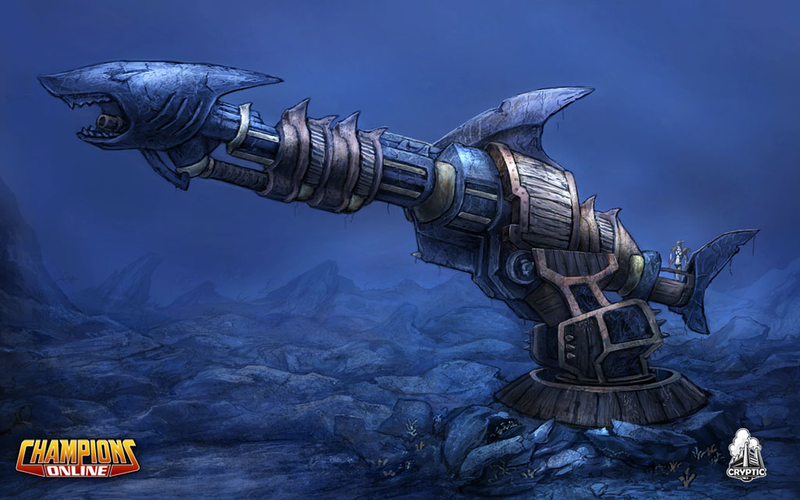 Illustration for article titled Champions Online Reveals The Underwater World Of Lemuria